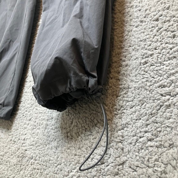 Faded Rose Cargo Pants Women L Baggy Wide Leg Gray Y2K 90s Skater Utility Pocket - Picture 11 of 14